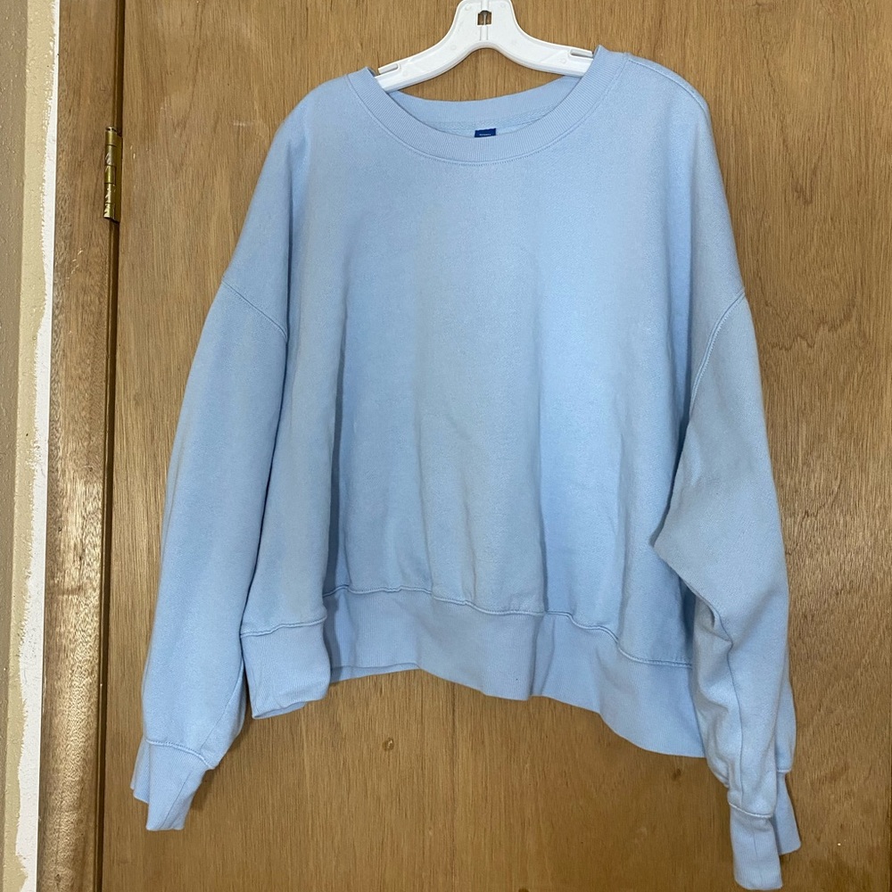 Old Navy Soft Blue Sweatshirt
